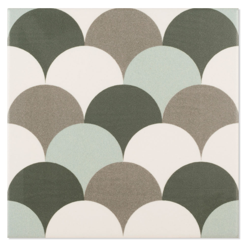 Pissano Gulvflis Fontenay Verde Flerfarget Matt 15x15 cm